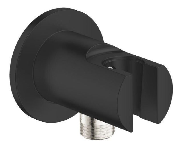 286282431 *Подключение для душевого шланга GROHE Tempesta, матовый черный