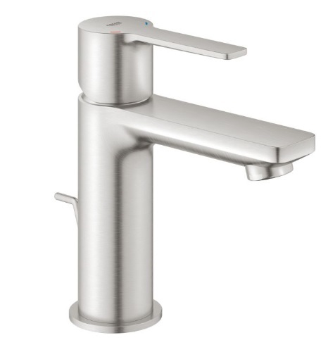 32109DC1 *Смеситель для раковины GROHE Lineare New с донным клапаном, суперсталь