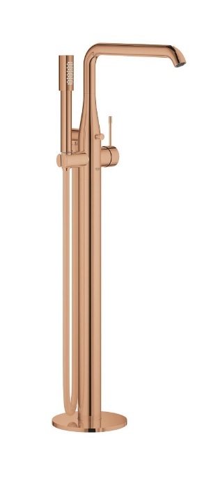 25248DL1 Смеситель для ванны GROHE Essence, напольный монтаж, теплый закат матовый
