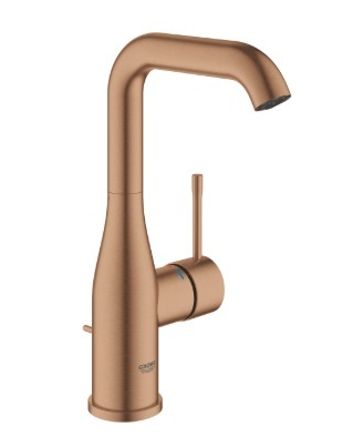 24174DL1 *Смеситель для раковины GROHE Essence с донным клапаном, L-Size, теплый закат матовый