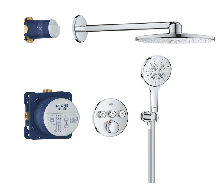 34863000 *Набор для комплектации душа GROHE Grohtherm SmartControl 310, хром