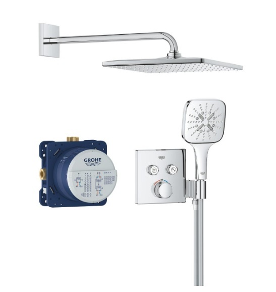 34865000 *Набор для комплектации душа GROHE Grohtherm SmartControl CUBE 310, хром
