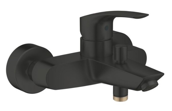 333002433 Смеситель для ванны GROHE Eurosmart, матовый чёрный