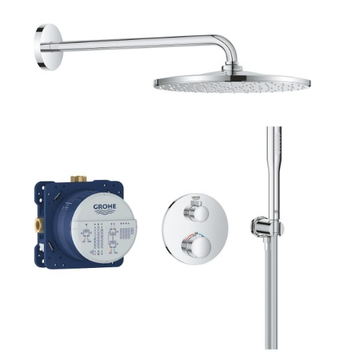 34869000 *Набор для комплектации душа GROHE Grohtherm 310, хром