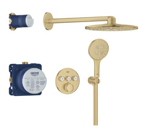 34863GN0 *Набор для комплектации душа GROHE Grohtherm SmartControl 310, холодный рассвет матовый