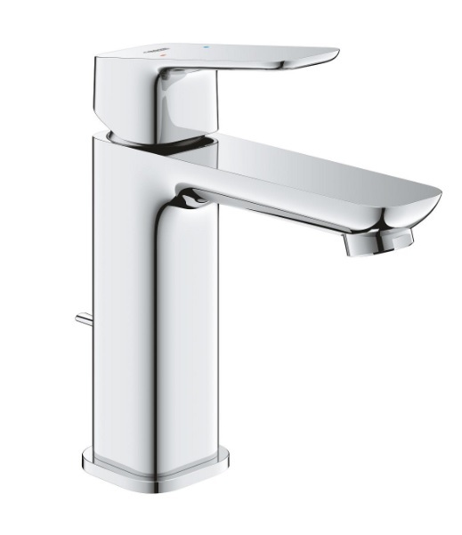 1017490000 *Смеситель для раковины GROHE Cubeo с донным клапаном, M-size, хром