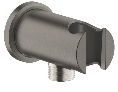 26658AL0 *Подключение для душевого шланга GROHE Rainshower с держателем, темный графит матовый