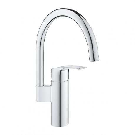33202003 Смеситель для мойки GROHE Eurosmart 2021 однорычажный, хром