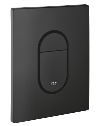 38844KF0 *Панель смыва для унитаза GROHE Arena Cosmopolitan вертикальная, фантомный чёрный