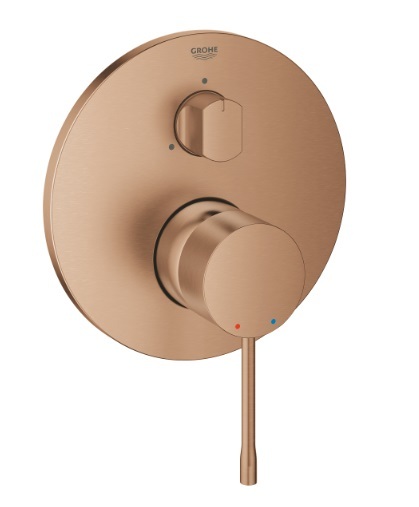24092DL1 *Внешняя часть смесителя GROHE Essence, на 3 положения, теплый закат матовый