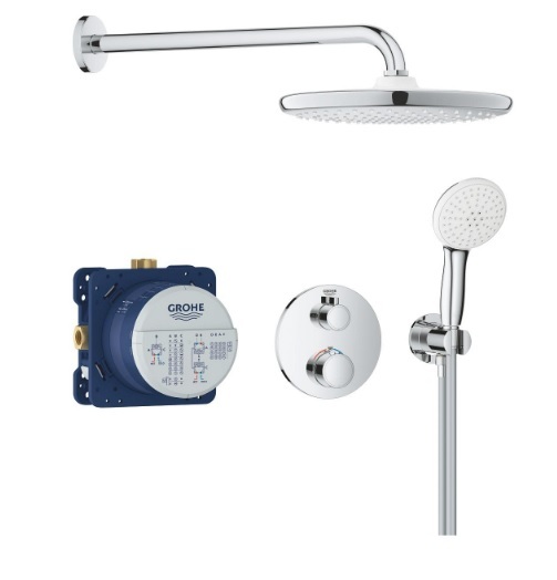 34872000 *Набор для комплектации душа GROHE Grohtherm 250, хром