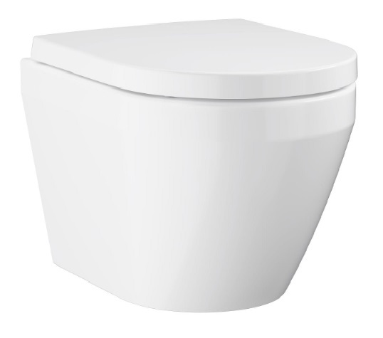 102509SH00 *Подвесной компактный унитаз GROHE Euro Ceramic с сиденьем, альпин-белый