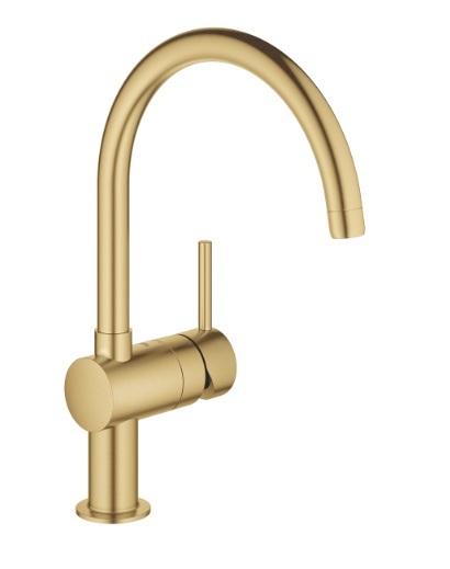 32917GN0 Смеситель для мойки GROHE Minta, холодный рассвет матовый