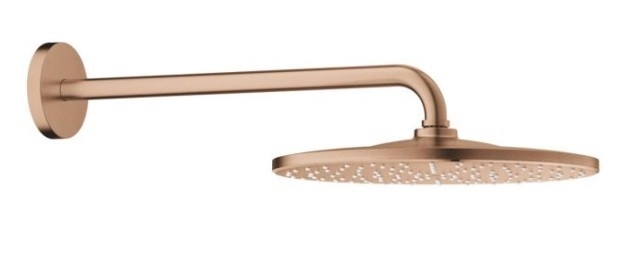 26558DL0 *Верхний душ GROHE Rainshower 310 Mono, 1 режим струи, теплый закат матовый