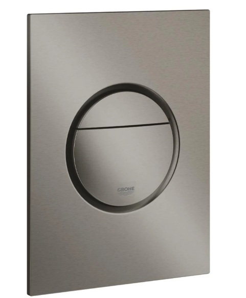 37601AL0 *Панель смыва GROHE Nova Cosmopolitan для унитаза, размер S, темный графит матовый
