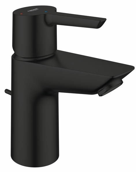 1097932430 Смеситель для раковины GROHE Ozanne c донным клапаном, S-Size, черный матовый