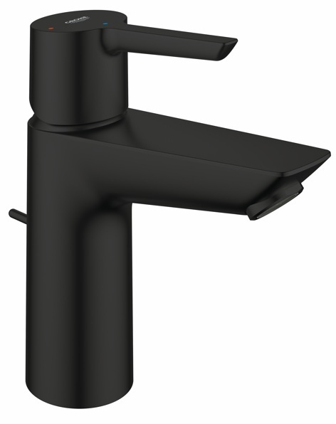 1097952430 Смеситель для раковины GROHE Ozanne c донным клапаном, M-Size, черный матовый