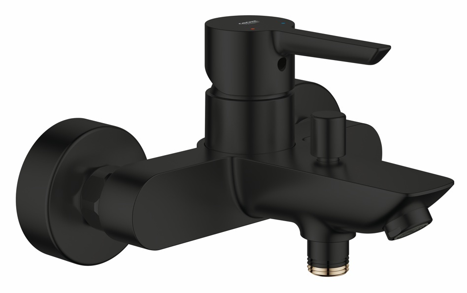 1097972430 Смеситель для ванны GROHE Ozanne, черный матовый