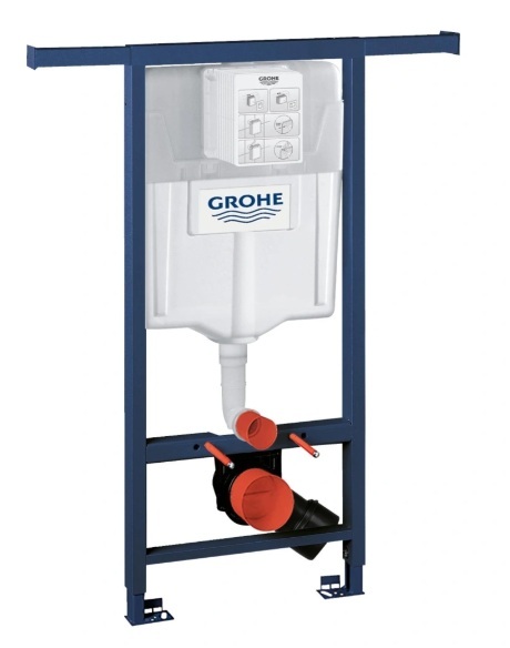 38588001 Система инсталляции для подвесного унитаза GROHE Rapid SL без панели смыва